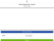 Tablet Screenshot of incleinechinesecafe.com